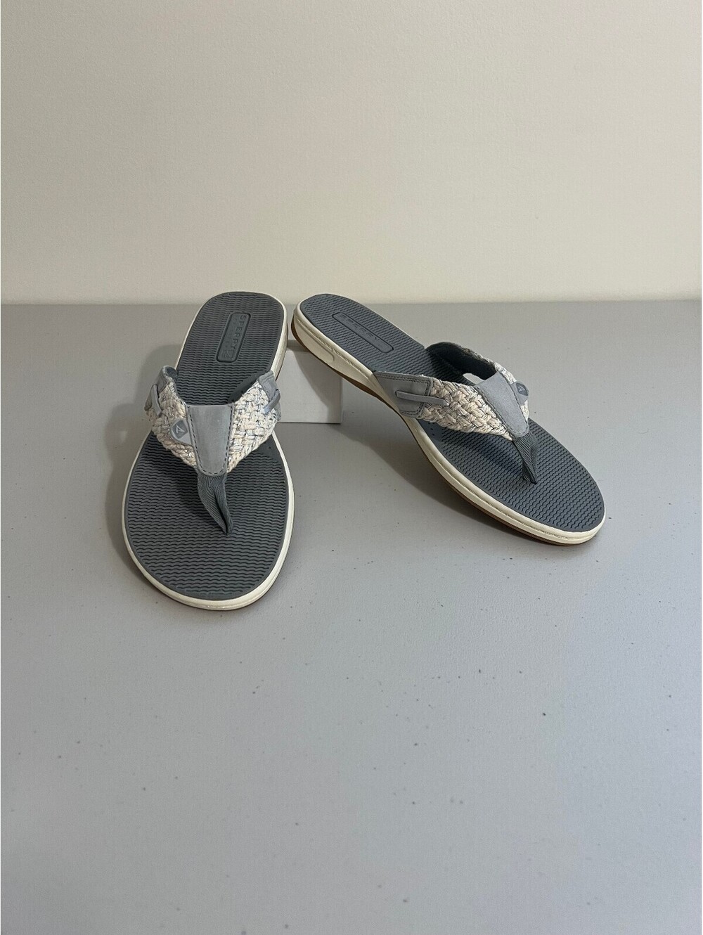 Women's Sperry Top-Sider Parrotfish Sandal Grey, Size 7.5